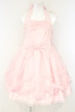 画像1: Angelic Pretty / スノークリスタルジャンパースカート  ピンク O-26-09-21-011-AP-OP-IG-OS (1)