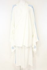 画像1: anonenone / ジャージ浴衣  シロ×サックス O-26-09-21-012-PU-OP-IG-OS (1)