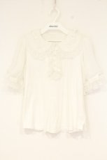 画像1: Angelic Pretty / ふわふわリボン半袖カットソー  シロ O-26-09-21-020-AP-TO-IG-OS (1)