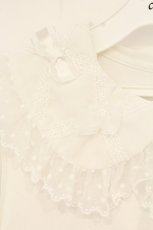 画像3: Angelic Pretty / ふわふわリボン半袖カットソー  シロ O-26-09-21-020-AP-TO-IG-OS (3)