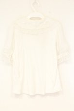画像5: Angelic Pretty / ふわふわリボン半袖カットソー  シロ O-26-09-21-020-AP-TO-IG-OS (5)
