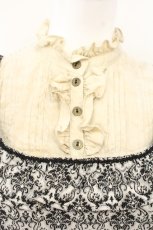 画像2: Victorian maiden / バロックジャガードドールドレス  クロ O-26-09-22-034-CL-OP-OW-OS (2)