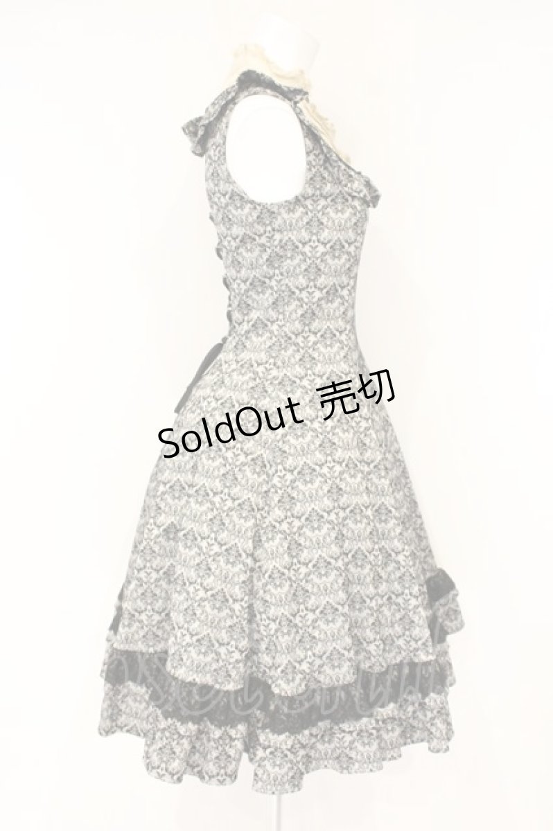 画像4: Victorian maiden / バロックジャガードドールドレス  クロ O-26-09-22-034-CL-OP-OW-OS (4)