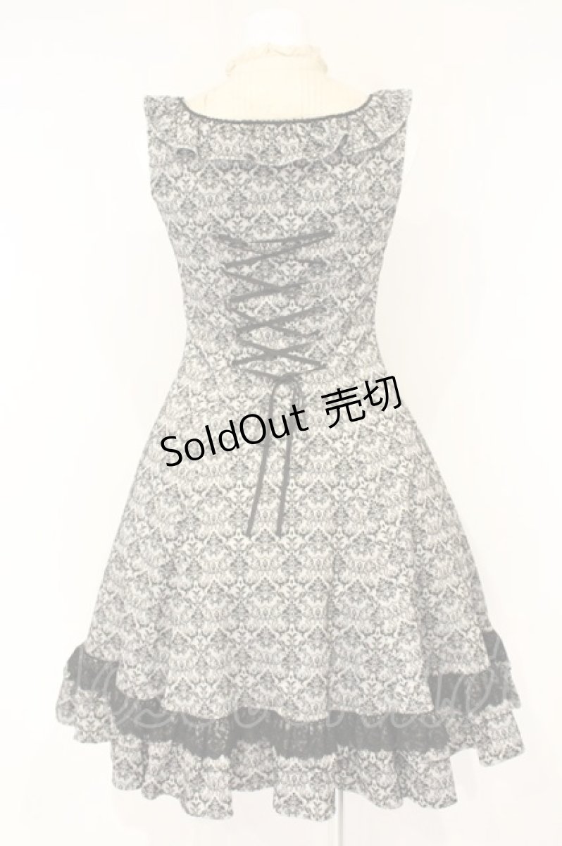 画像5: Victorian maiden / バロックジャガードドールドレス  クロ O-26-09-22-034-CL-OP-OW-OS (5)