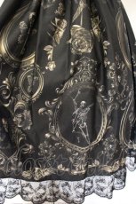 画像3: Royal Princess Alice / Skull Roses Butterfliesワンピース  クロ O-26-09-22-036-LO-OP-OW-OS (3)