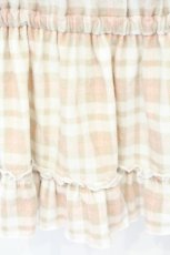 画像3: LIZ LISA / レース配色チェック柄チュニック  ピンク×ブラウンチェック O-26-09-22-038-LO-OP-IG-OS (3)