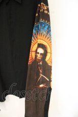 画像3: Jean Paul GAULTIER / CLASSIQUE　1998SSマリリンマンソンスリーブプリントシャツ 48 ブラック O-26-09-22-043-GO-BL-OW-OS (3)