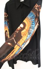 画像4: Jean Paul GAULTIER / CLASSIQUE　1998SSマリリンマンソンスリーブプリントシャツ 48 ブラック O-26-09-22-043-GO-BL-OW-OS (4)