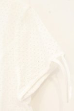 画像2: Nana LONG TEMPS / カットワークレースブラウス  オフ O-26-09-22-1032-LO-BL-IG-OS (2)