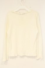 画像3: Nana LONG TEMPS / レースアップニット  シロ O-26-09-22-1034-LO-TO-IG-OS (3)