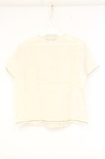 画像3: ILY a LONG TEMPS / パイピングタックブラウス  ベージュ O-26-09-22-1035-LO-BL-IG-OS (3)