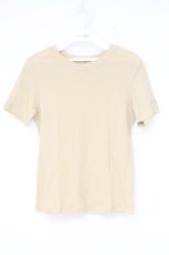 画像1: ILY a LONG TEMPS / Tシャツ  ベージュ O-26-09-22-1036-LO-TS-IG-OS (1)