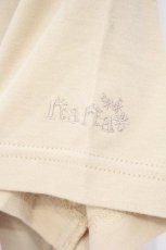 画像2: ILY a LONG TEMPS / Tシャツ  ベージュ O-26-09-22-1036-LO-TS-IG-OS (2)