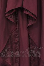 画像3: axes femme / ジップフリルスカート F ワイン O-26-09-22-1006-AX-SK-IG-OS (3)