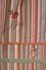 画像2: ILY a LONG TEMPS / ストライプラビットスカート  オレンシ O-26-09-22-1015-LO-SK-IG-OS (2)