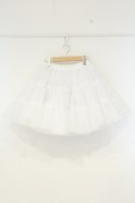 画像1: Wunderwelt / オリジナルふわふわパニエ 45cm丈 シロ O-26-09-22-1002-LO-SK-IG-OS (1)