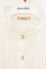 画像2: Amavel / ショルダーレースブラウス  シロ O-26-09-22-1021-CA-BL-IG-OS (2)
