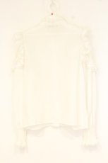 画像4: Amavel / ショルダーレースブラウス  シロ O-26-09-22-1021-CA-BL-IG-OS (4)