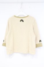 画像3: ILY a LONG TEMPS / フラワーカットソー  アイボリー O-26-09-22-1025-LO-TO-IG-OS (3)