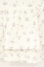 画像2: merry jenny / flowerアシメフリルスカート F シロ O-26-09-22-006-LO-SK-OW-OS (2)