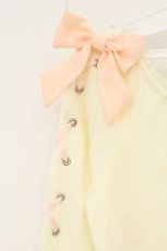 画像2: LIZ LISA / サイドギャザーニットトップス  アイボリー O-26-09-22-064-LO-TO-IG-OS (2)