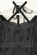 画像2: EATME / Rose Herringbone Print Dress（ローズヘリンボーンプリントドレス）  クロ O-26-09-22-097-LO-OP-IG-OS (2)