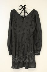 画像3: EATME / Rose Herringbone Print Dress（ローズヘリンボーンプリントドレス）  クロ O-26-09-22-097-LO-OP-IG-OS (3)