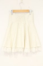 画像4: Ank Rouge / ビジュー配色ツイードスカート  シロ O-26-09-22-011-CA-SK-IG-OS (4)