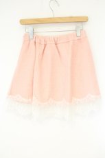 画像4: Swankiss / NF レースアップウールS/K スカート  ピンク O-26-09-22-001-LO-SK-IG-OS (4)