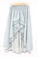 画像3: axes femme POETIQUE / 刺繍使いバッスルスカート  ミント O-26-09-22-002-AX-SK-IG-OS (3)