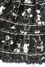 画像2: metamorphose / なかよしゆきあそびスカート  クロ O-26-09-22-021-ME-SK-OW-OS (2)