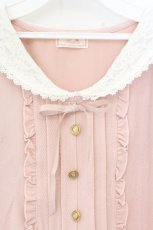 画像3: penderie (LIZ LISA) / レースカラートップス  ピンク×シロ O-26-09-23-012-LO-OP-OW-OS (3)