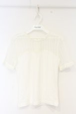 画像1: LIZ LISA / バックスピンドルレーストップス  シロ O-26-09-23-014-LO-TO-OW-OS (1)