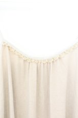 画像3: axes femme / レース配色ロングワンピース M ベージュ O-26-09-23-002-AX-OP-OW-OS (3)