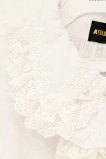 画像3: ATELIER PIERROT / ルイーズ ジャボタイ ブラウス  ホワイト O-26-09-24-028-EL-BL-IG-OS (3)