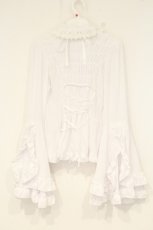 画像5: ATELIER PIERROT / ルイーズ ジャボタイ ブラウス  ホワイト O-26-09-24-028-EL-BL-IG-OS (5)