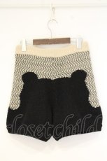 画像3: franche lippee black / ニットショートパンツ  ベージュ×クロ O-26-09-24-035-LO-PA-IG-OS (3)