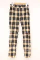 画像1: franche lippee black / チェックパンツ  ベーシュチェック O-26-09-24-038-LO-PA-IG-OS (1)