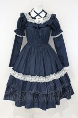 画像1: Dreaming Drop / イル=エイリスドレス  ネイビー O-26-09-24-043-LO-OP-IG-OS (1)