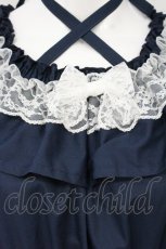 画像2: Dreaming Drop / イル=エイリスドレス  ネイビー O-26-09-24-043-LO-OP-IG-OS (2)