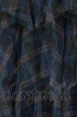 画像2: HELL CAT PUNKS / チェックメッシュスカート  ブルー系チェック O-26-09-24-063-PU-SK-IG-OS (2)