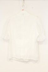 画像4: evelyn / デコルテレースブラウス  シロ O-26-09-24-068-LO-BL-OW-OS (4)