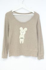画像1: Franche Lippee / アップリケカットソー  ベージュ O-26-09-24-019-LO-TO-IG-OS (1)