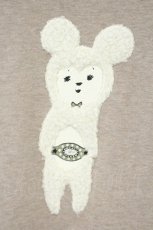 画像2: Franche Lippee / アップリケカットソー  ベージュ O-26-09-24-019-LO-TO-IG-OS (2)