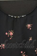 画像2: axes femme / フラワー刺繍プルオーバー M クロ O-26-09-25-037-AX-TO-OW-OS (2)