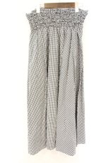 画像3: axes femme / ウエストギャザースカート M クロ O-26-09-25-004-AX-SK-OW-OS (3)