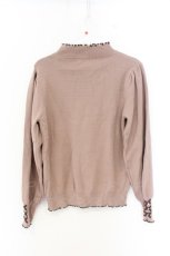 画像3: axes femme / ウォッシャブルメローニット F ブラウン O-26-09-25-040-AX-TO-OW-OS (3)