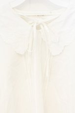 画像2: axes femme / ビッグ襟ブラウス M シロ O-26-09-25-041-AX-BL-OW-OS (2)