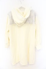 画像3: axes femme POETIQUE / レース切替ロングパーカー M キナリ O-26-09-25-043-AX-TO-OW-OS (3)