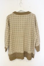 画像3: axes femme / ツイードニットカーディガン F ベージュ O-26-09-25-044-AX-TO-OW-OS (3)